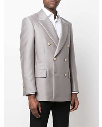 Blazer croisé gris Tom Ford