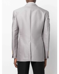 Blazer croisé gris Tom Ford