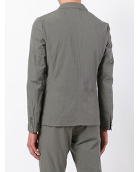 Blazer croisé gris Paolo Pecora