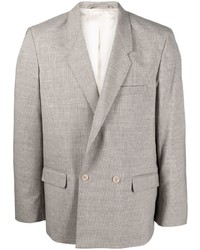 Blazer croisé gris Lemaire