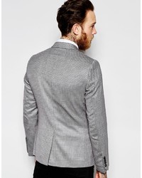 Blazer croisé gris