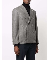 Blazer croisé gris Lardini