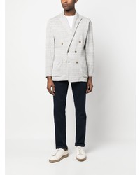 Blazer croisé gris Lardini