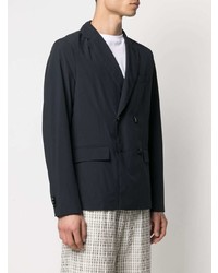 Blazer croisé léger bleu marine Emporio Armani