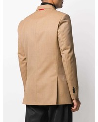 Blazer croisé marron clair MSGM