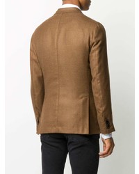 Blazer croisé marron clair Barba