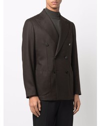 Blazer croisé marron foncé D4.0