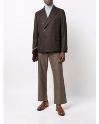 Blazer croisé marron foncé Reveres 1949