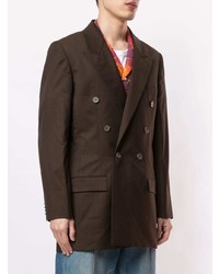 Blazer croisé marron foncé Necessity Sense