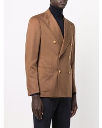 Blazer croisé marron Tagliatore