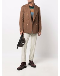 Blazer croisé marron Tagliatore