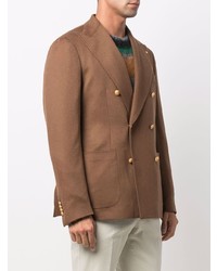 Blazer croisé marron Tagliatore