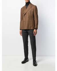 Blazer croisé marron Tagliatore