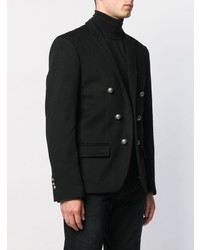 Blazer croisé noir Balmain