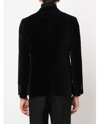 Blazer croisé noir Tagliatore