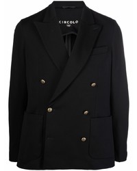 Blazer croisé noir Circolo 1901