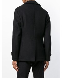 Blazer croisé noir Tagliatore