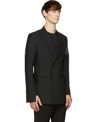 Blazer croisé noir