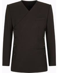 Blazer croisé noir Dolce & Gabbana
