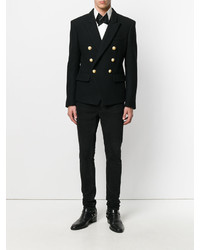 Blazer croisé noir Balmain