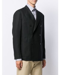 Blazer croisé noir Boglioli