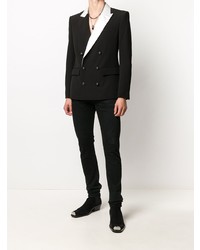 Blazer croisé noir Balmain