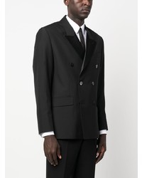 Blazer croisé noir Ernest W. Baker