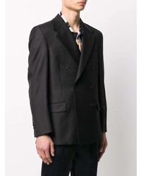 Blazer croisé noir Paura