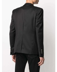 Blazer croisé noir Balmain