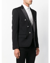 Blazer croisé noir Balmain