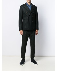 Blazer croisé noir Eleventy