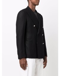 Blazer croisé noir Tagliatore