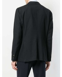 Blazer croisé noir Boglioli