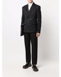 Blazer croisé noir Amiri