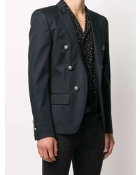 Blazer croisé noir Balmain