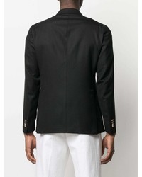 Blazer croisé noir Tagliatore