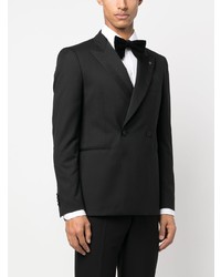 Blazer croisé noir Tagliatore