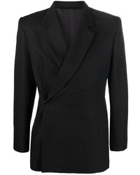 Blazer croisé noir EGONlab