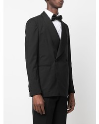 Blazer croisé noir Tagliatore