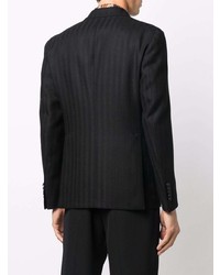 Blazer croisé noir Tagliatore