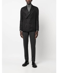 Blazer croisé noir Lardini