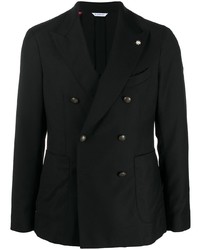 Blazer croisé noir Manuel Ritz