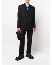 Blazer croisé noir Valentino