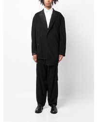 Blazer croisé noir Yohji Yamamoto