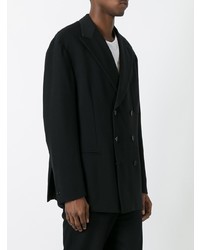 Blazer croisé noir Romeo Gigli Vintage