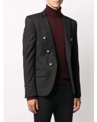 Blazer croisé noir Balmain