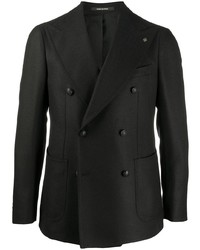 Blazer croisé noir Tagliatore