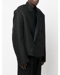 Blazer croisé noir Balenciaga