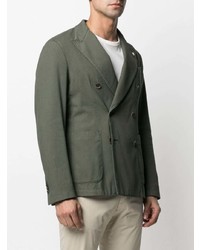 Blazer croisé olive Manuel Ritz