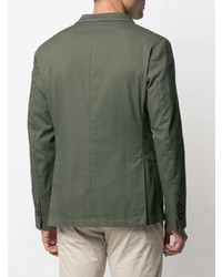 Blazer croisé olive Manuel Ritz